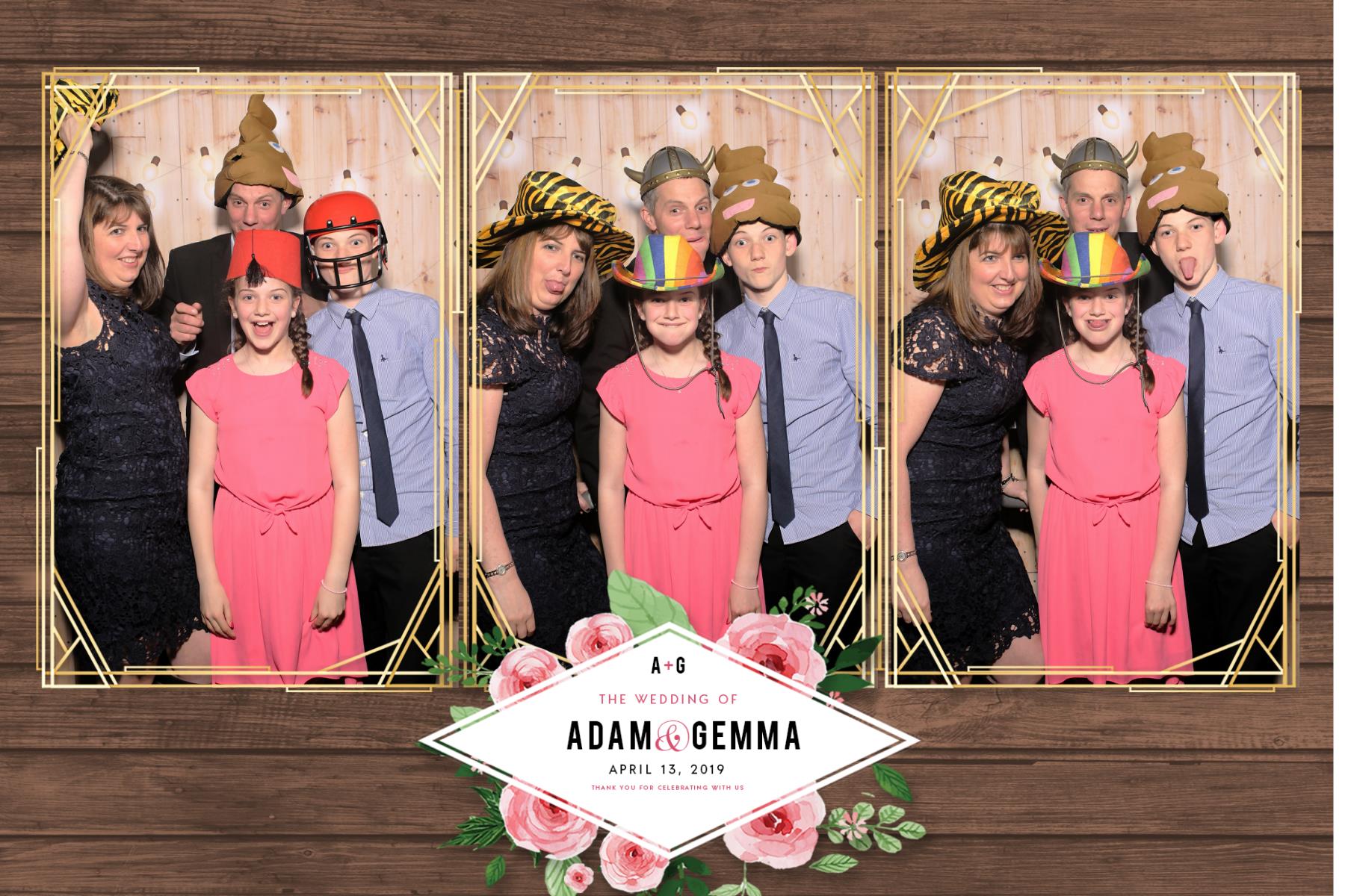 Adam and Gemma | View more photos from the event at gallery.blissbooth.co.uk/u/BlissBooth/Adam-and-Gemma